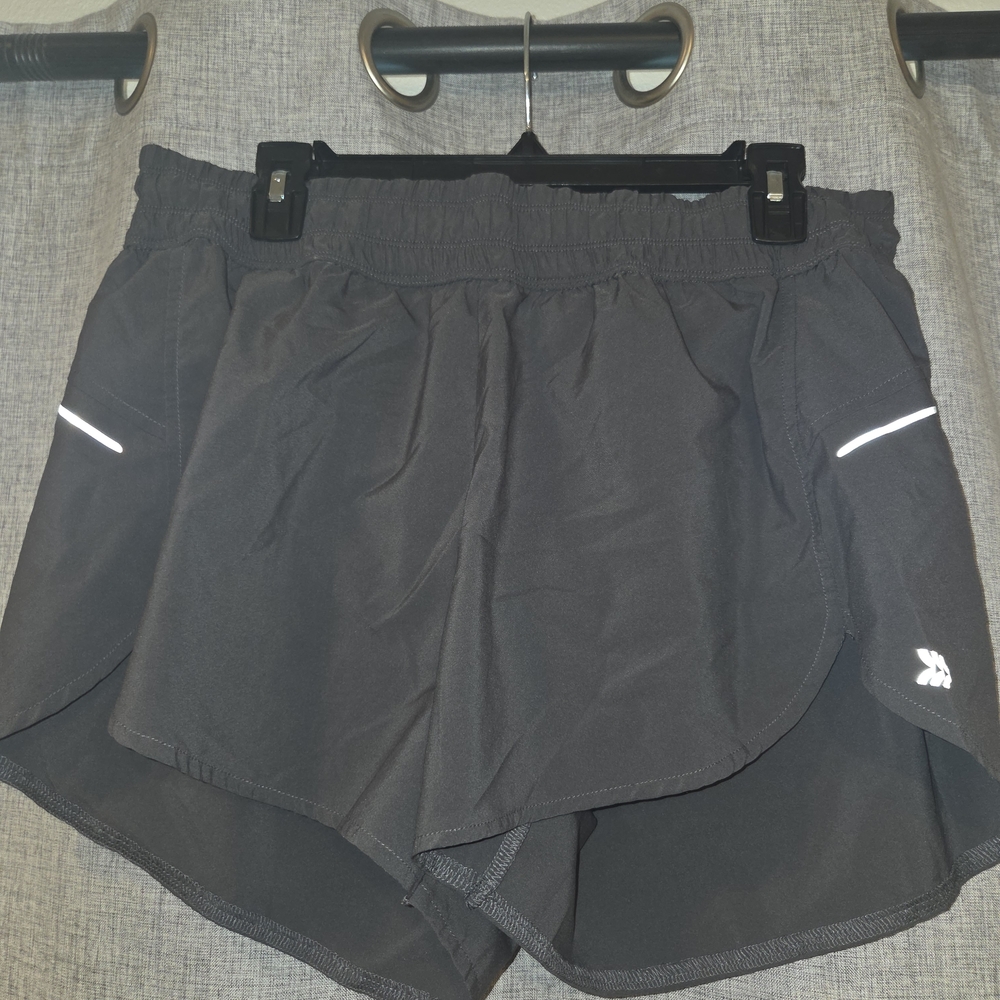 All in Motion Women's Black Athletic Shorts